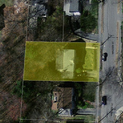 15 Walden St, Newton MA  02460-1824 aerial view