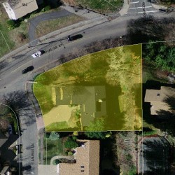 2 Laurus Ln, Newton MA 02459-3138 aerial view