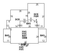 121 Bishopsgate Rd, Newton MA 02459-2008 floor plan