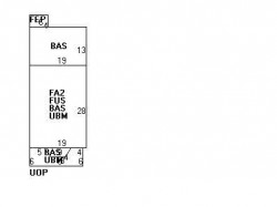 299 River St, Newton MA  02465-1437 floor plan