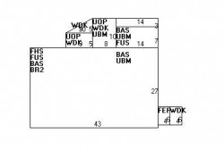 188 Cabot St, Newton MA 02458-2536 floor plan