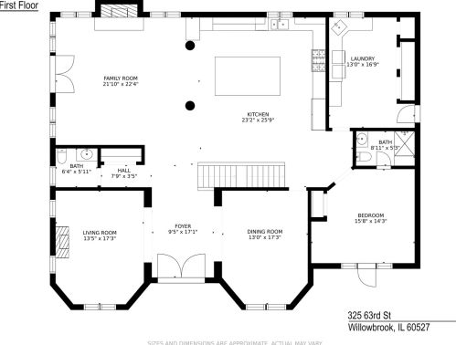 325 63rd St, Willowbrook IL 60527-2147 exterior