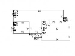 144 Wiswall Rd, Newton MA  02459-3545 floor plan