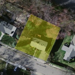 15 Fox Hill Rd, Newton MA 02459-3026 aerial view