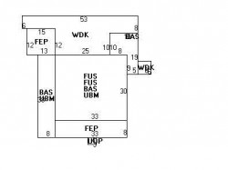 1828 Washington St, Newton MA 02466-3008 floor plan