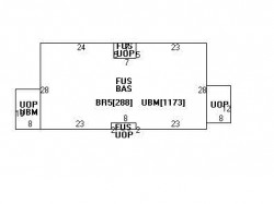 79 Arlington St, Newton MA  02458-2455 floor plan