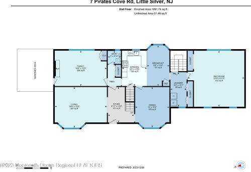 7 Pirates Cove Rd, Little Silver NJ 07739-1623 exterior