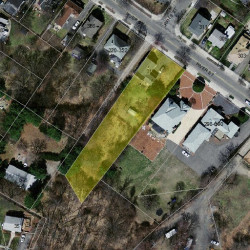 316 River St, Newton MA  02465-1436 aerial view