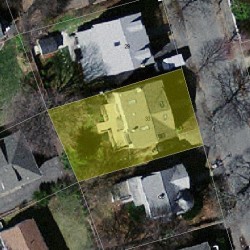 33 Aberdeen St, Newton MA  02461-1801 aerial view