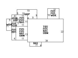 33 Eliot Memorial Rd, Newton MA 02458-2703 floor plan