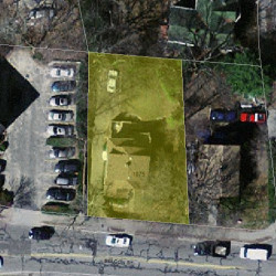 1075 Beacon St, Newton MA 02459-1703 aerial view