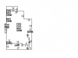 10 Lowell Ave, Newton MA 02460-1612 floor plan