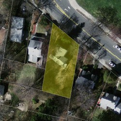 418 Homer St, Newton MA 02459-1443 aerial view