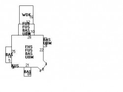 8 Orris St, Newton MA  02466-1312 floor plan