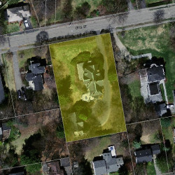 304 Otis St, Newton MA 02465-2566 aerial view