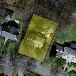 25 Nehoiden Rd, Newton MA 02468-1923 aerial view