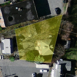 418 Langley Rd, Newton MA 02459-2354 aerial view