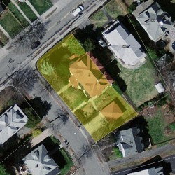 6 Aberdeen St, Newton MA  02461-1802 aerial view