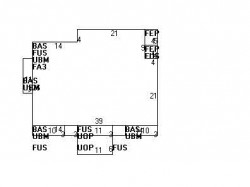 182 Tremont St, Newton MA  02458-2109 floor plan