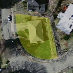 240 Country Club Rd, Newton MA 02459-3115 aerial view