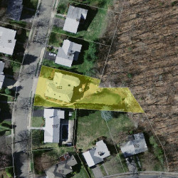 102 Adeline Rd, Newton MA  02459-2705 aerial view