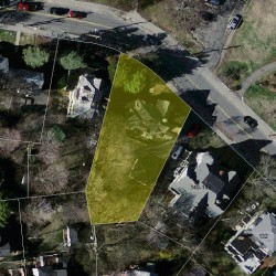 148 Church St, Newton MA 02458-2004 aerial view