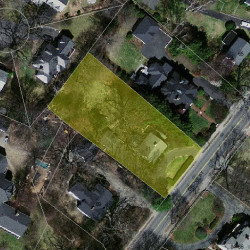 81 Grove St, Newton MA 02466-2316 aerial view