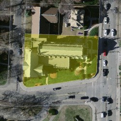 1097 Centre St, Newton MA 02459-1536 aerial view