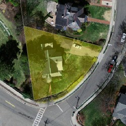 95 Fountain St, Newton MA 02465-3022 aerial view