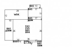 20 Charlotte Rd, Newton MA  02459-1708 floor plan