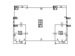 25 Troy Ln, Newton MA 02468-1016 floor plan