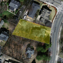 107 Grove St, Newton MA 02466-2615 aerial view