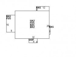 43 Central St, Newton MA 02466-2402 floor plan