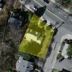 404 Homer St, Newton MA 02459-1443 aerial view