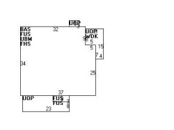 1173 Boylston St, Newton MA 02464-1005 floor plan