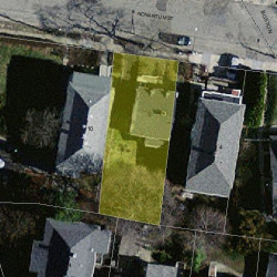6 Nonantum St, Newton MA  02458-2432 aerial view