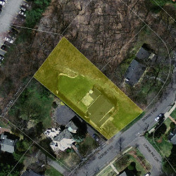 261 Dorset Rd, Newton MA  02468-1407 aerial view