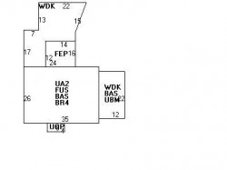 116 Ridge Ave, Newton MA 02459-2536 floor plan