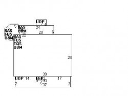 67 Clyde St, Newton MA 02460-2251 floor plan