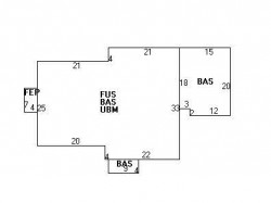 88 Glen Ave, Newton MA 02459-2069 floor plan