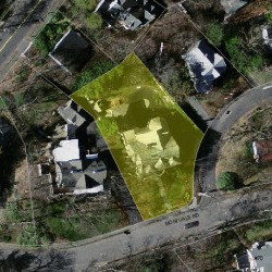 77 Montvale Rd, Newton MA  02459-1362 aerial view