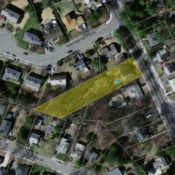 345 Winchester St, Newton MA  02461-2047 aerial view