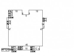 195 Cypress St, Newton MA  02459-2226 floor plan