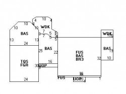 72 Ferncroft Rd, Newton MA 02468-1214 floor plan
