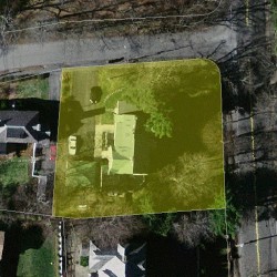 223 Grant Ave, Newton MA 02459-2013 aerial view