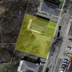 33 Bridges Ave, Newton MA 02460-2016 aerial view