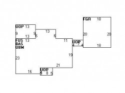 72 Dickerman Rd, Newton MA 02461-1323 floor plan