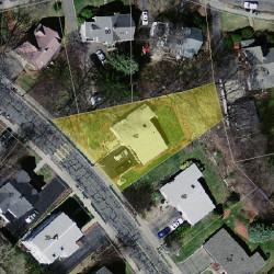 40 Clark St, Newton MA  02459-2427 aerial view