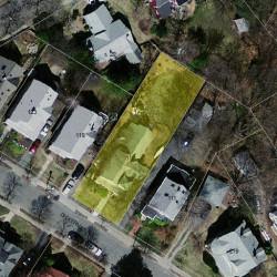 115 Dickerman Rd, Newton MA  02461-1303 aerial view