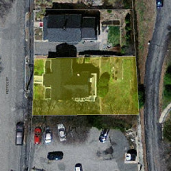 54 Pettee St, Newton MA  02464-1213 aerial view